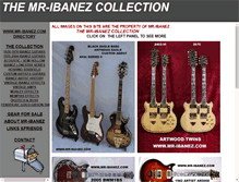 Tablet Screenshot of mr-ibanez.com